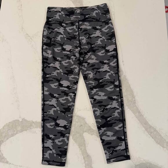 Ideology High Rise Compression Activewear Leggings Women’s Medium Camo Workout - Picture 4 of 5